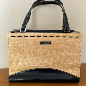 Kate Spade straw bag